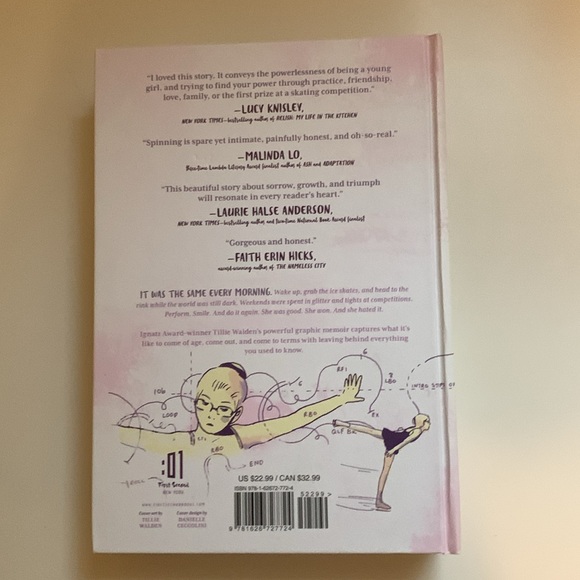 Spinning by tillie Walden like new! - Picture 4 of 4